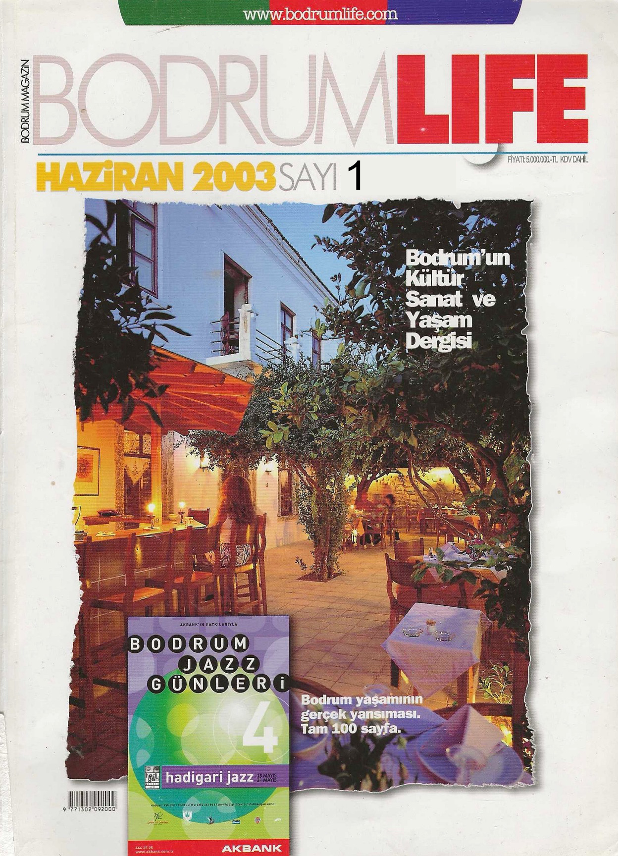 Bodrumlife Sayı 1Tarih 2003