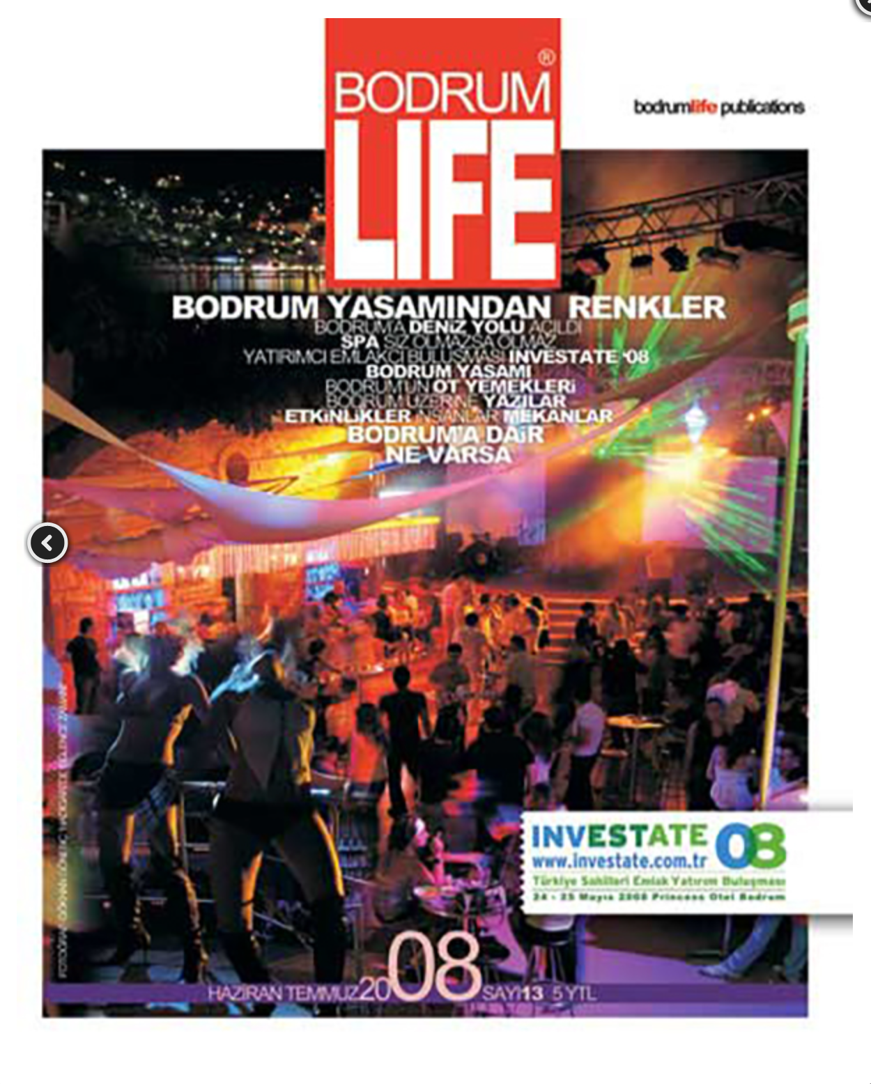 Bodrumlife Dergisi Yıl: 2008 Sayı 13