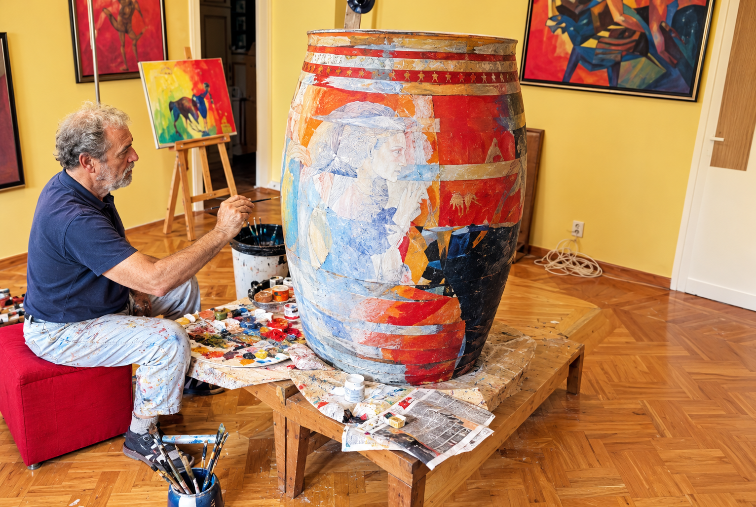 Kavaklıdere Şarap Fıçılarıyla Sanat