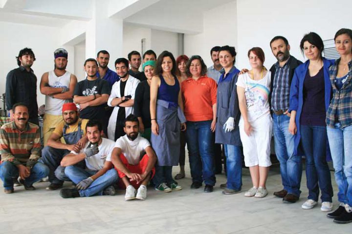 Guzel-Sanatlar-Heykel-Fakultesi Öğrencileri Bir Arada