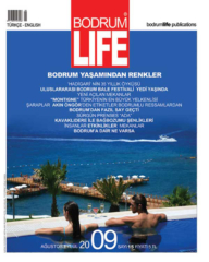 Bodrumlife Dergisi Sayı:15 Ağustos-Eylül 2009