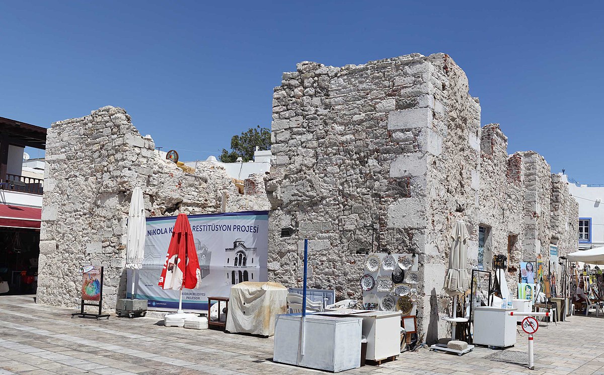 Aya Nikola Kilisesi'nin bugünkü hali