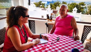 Galip İsen ve İkbal Çiğdem Köse Bodrumlife söyleşisinde