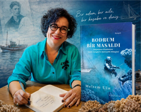 Meltem Ulu, Bodrum Bir Masaldı Kitabı İmza gününde