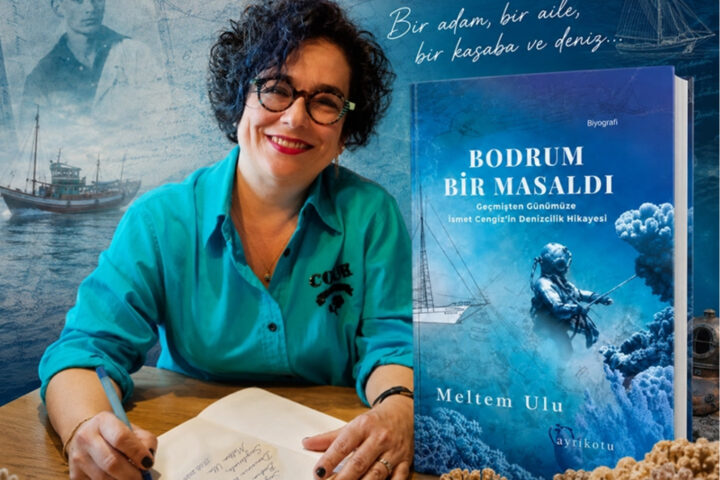 Meltem Ulu, Bodrum Bir Masaldı Kitabı İmza gününde