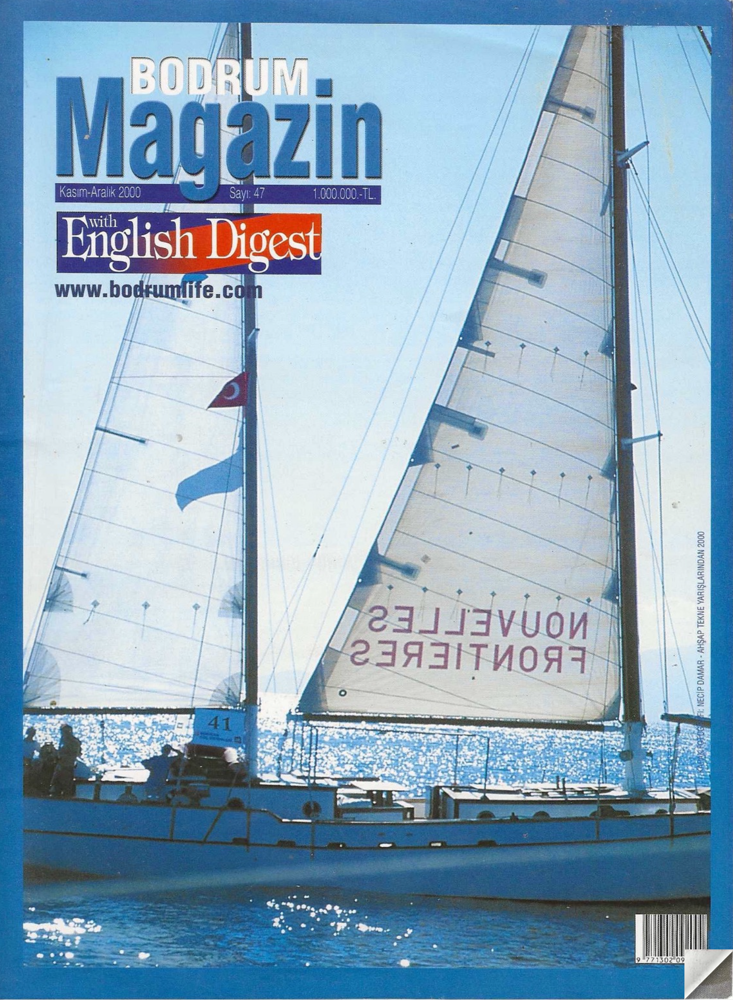 Bodrum Magazin Dergisi Kasım Aralık 2000 Sayı 47