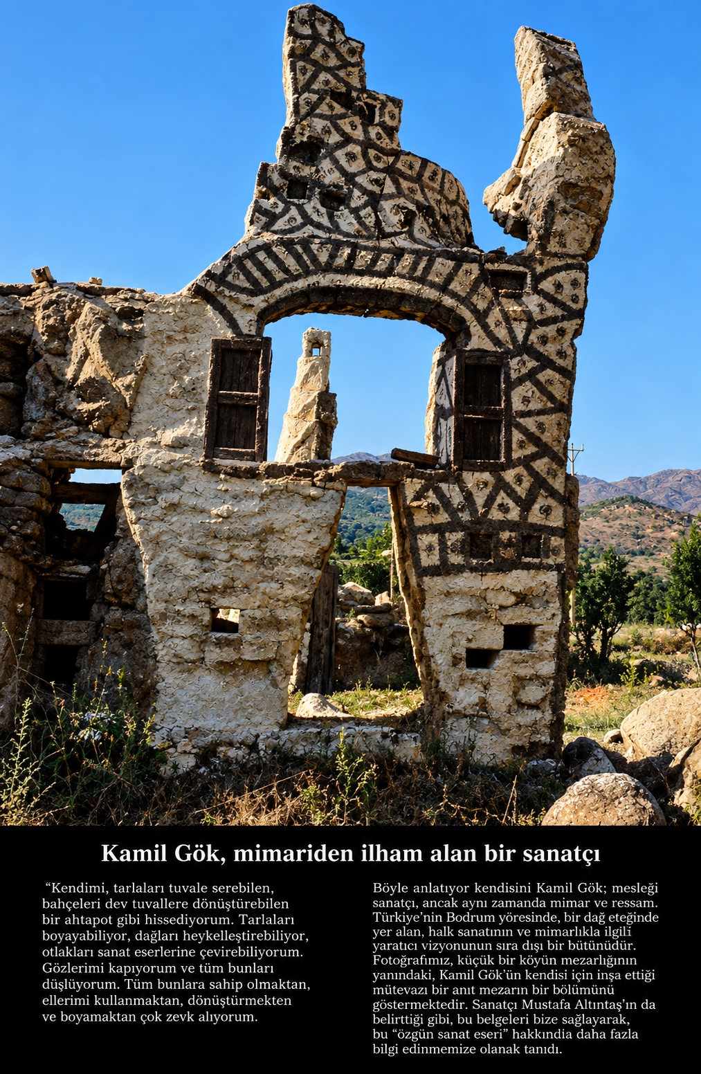 Unesco'nun Currier Yayını. Alttaki Aslı Fransızca olan yazısı tercüme ederek Türkçe olarak yerleştirdik.